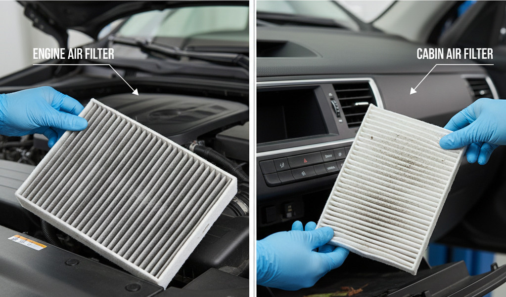 Cabin air filter and Engine Air Filter