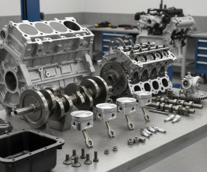 Car engine parts