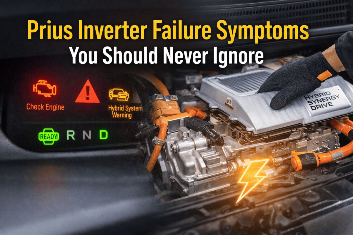 Prius inverter failure symptoms