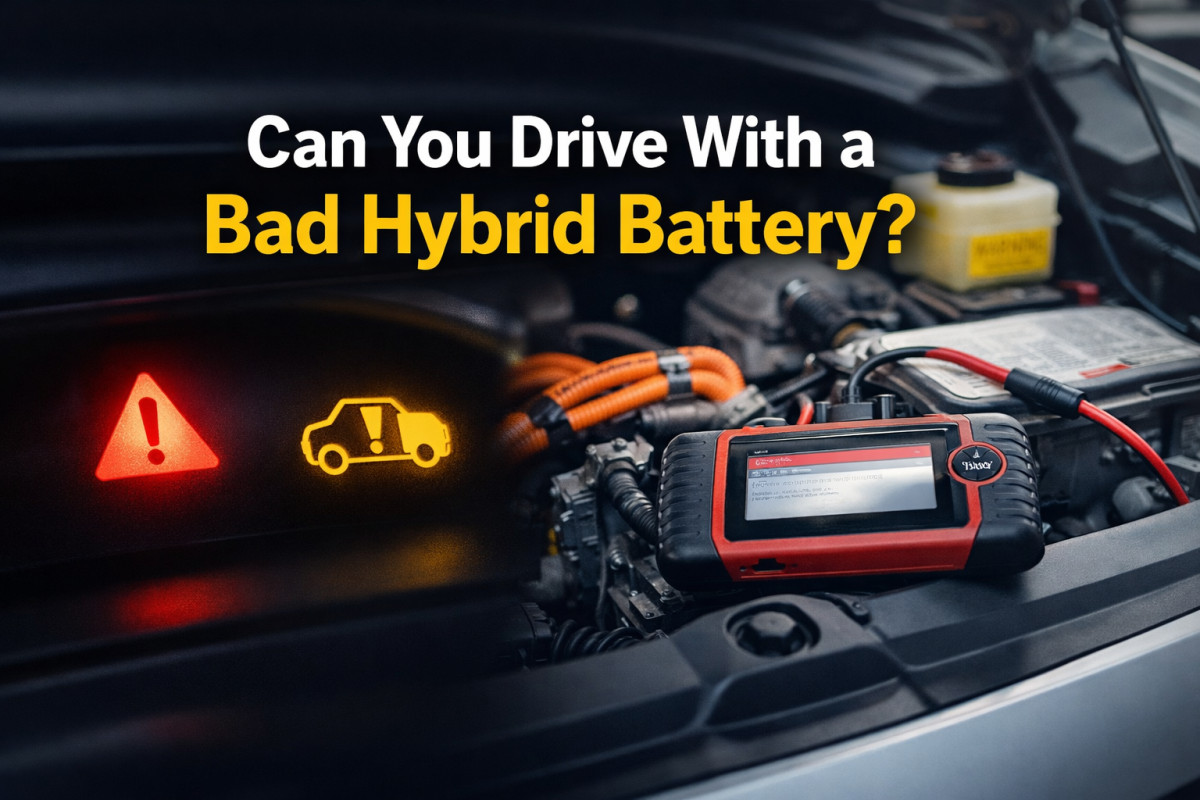 Hybrid battery warning and diagnostics