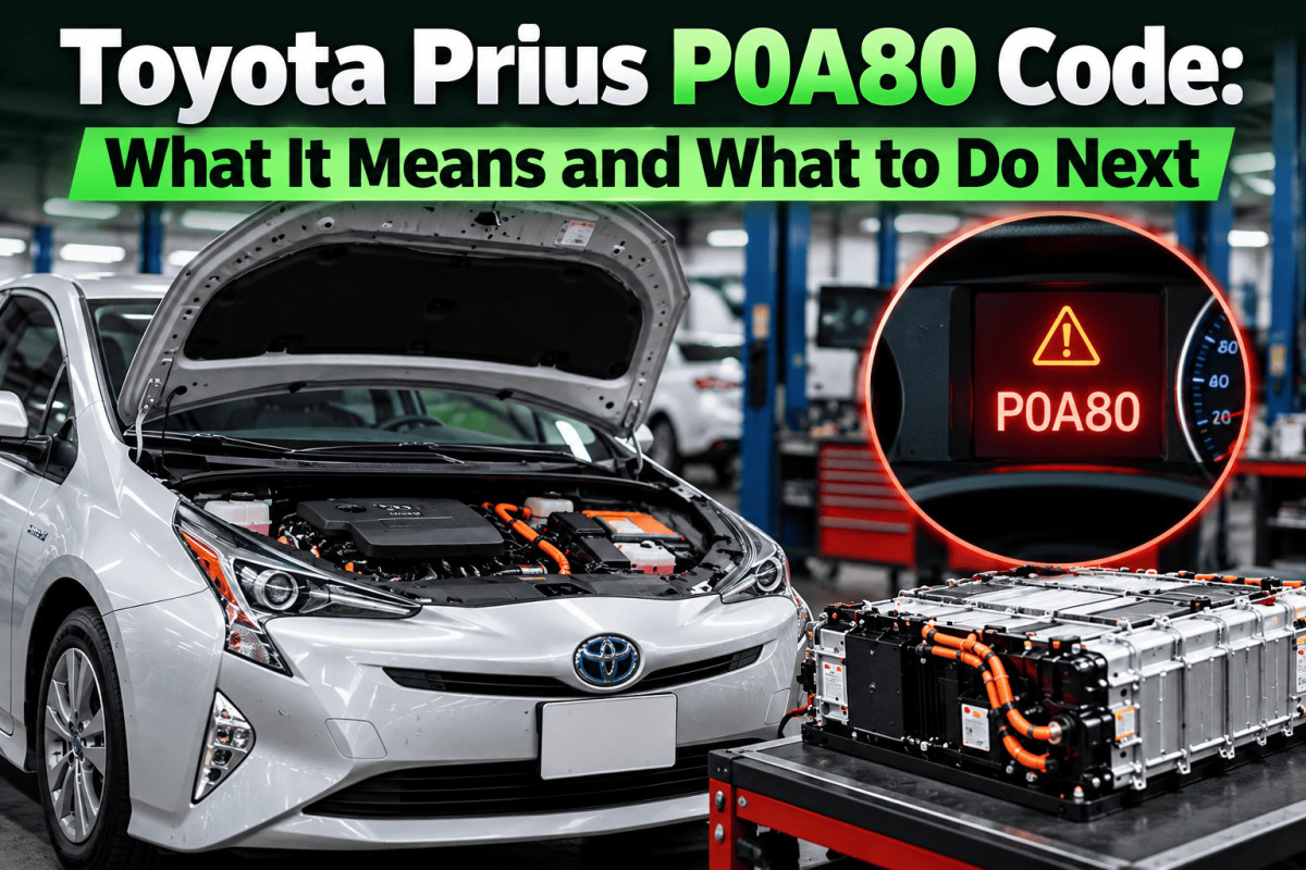 toyota prius P0A80 code