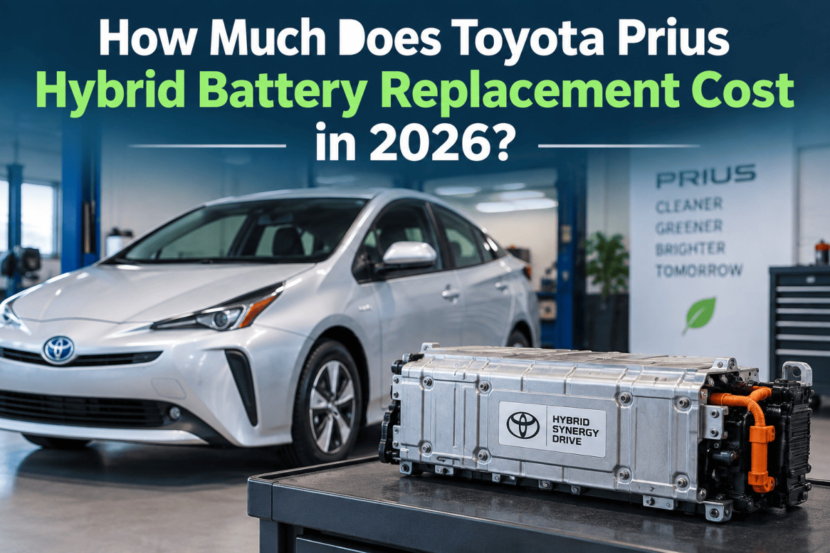 toyota prius hybrid battery replacement cost