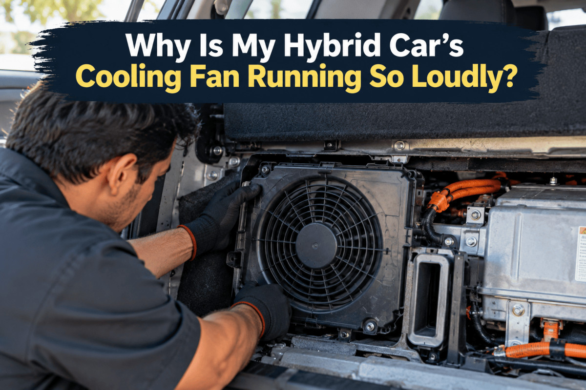 hybrid battery cooling fan noise